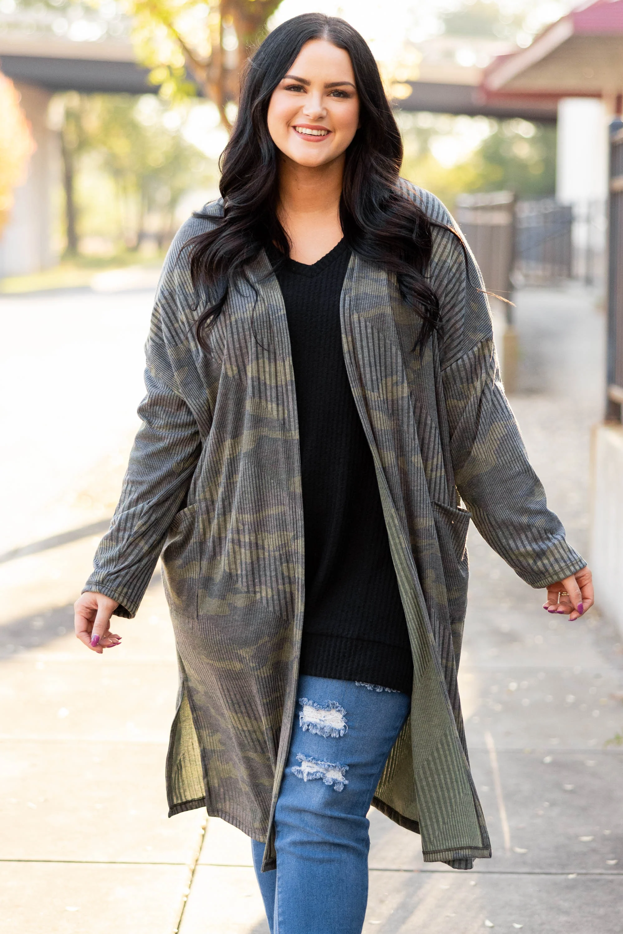 Star Of The Rodeo Cardigan, Army - Giverhouse