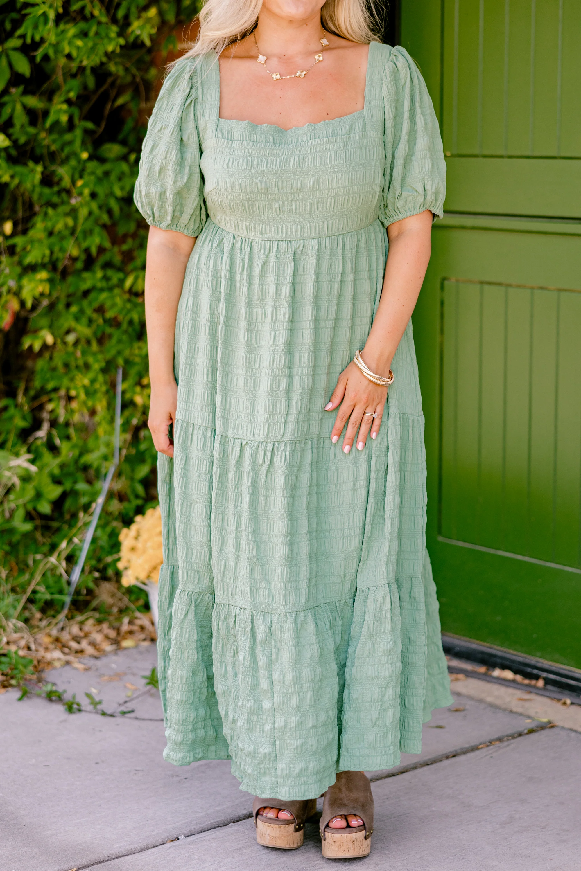Let's Get Away Dress, Olive - Giverhouse