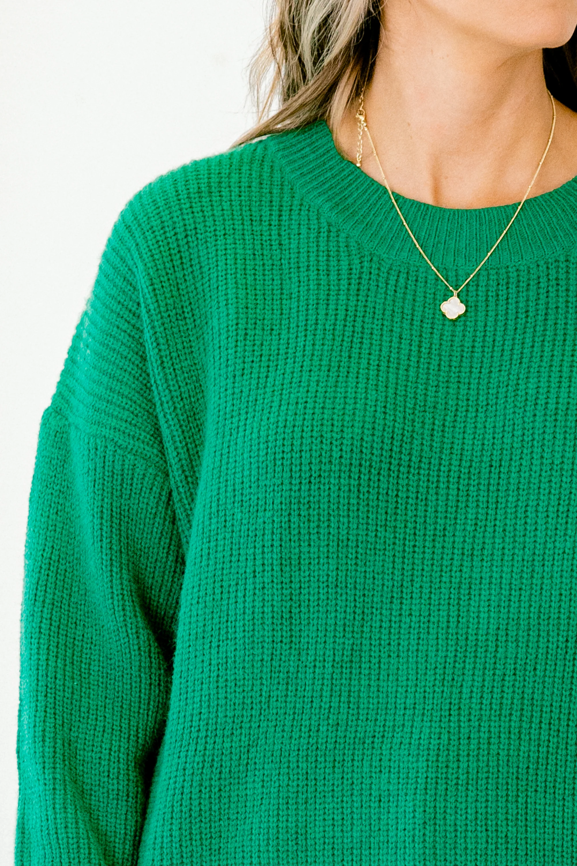 Fairy Floss Sweater, Green - Giverhouse