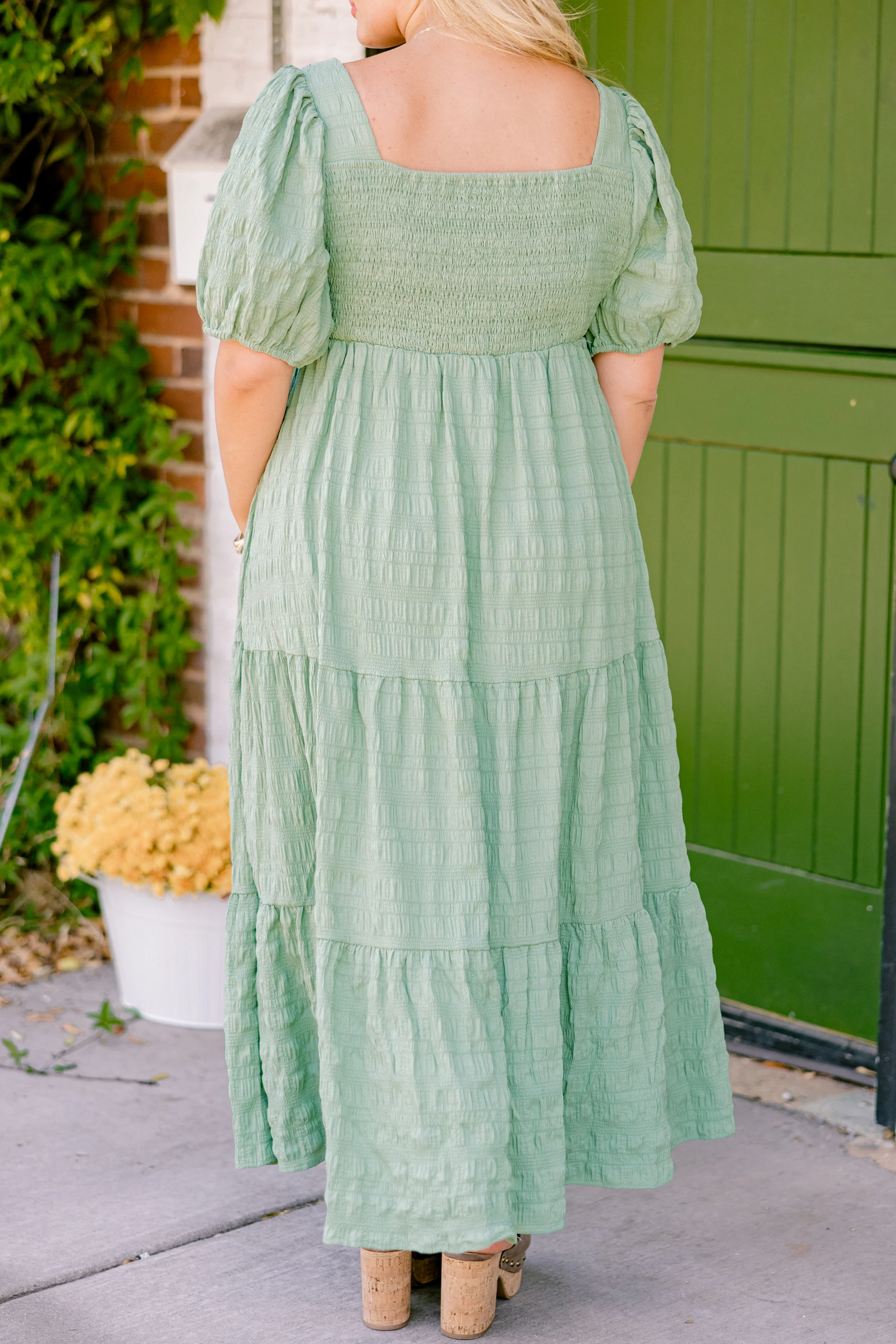 Let's Get Away Dress, Olive - Giverhouse