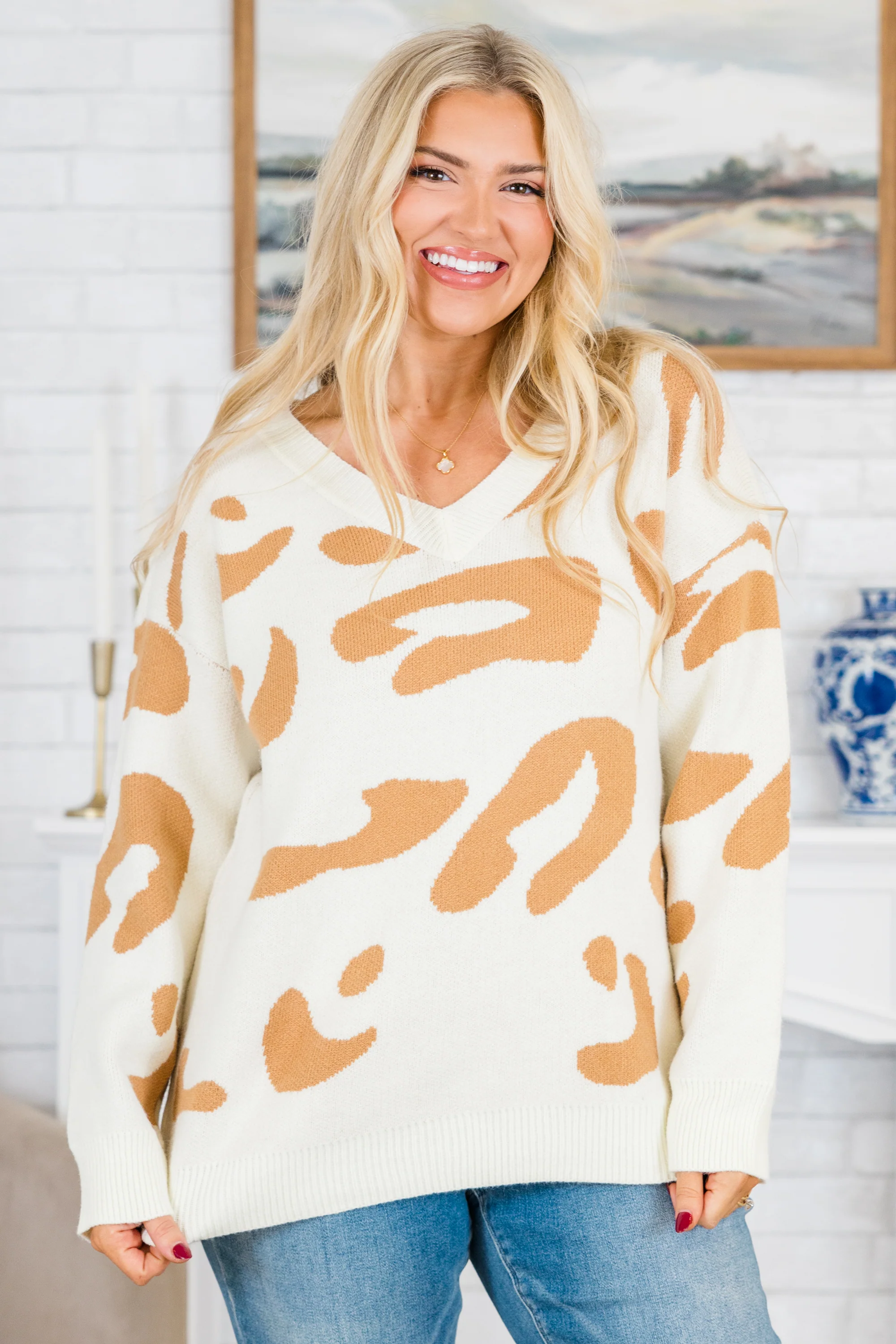 After It's Over Sweater, Mustard - Giverhouse