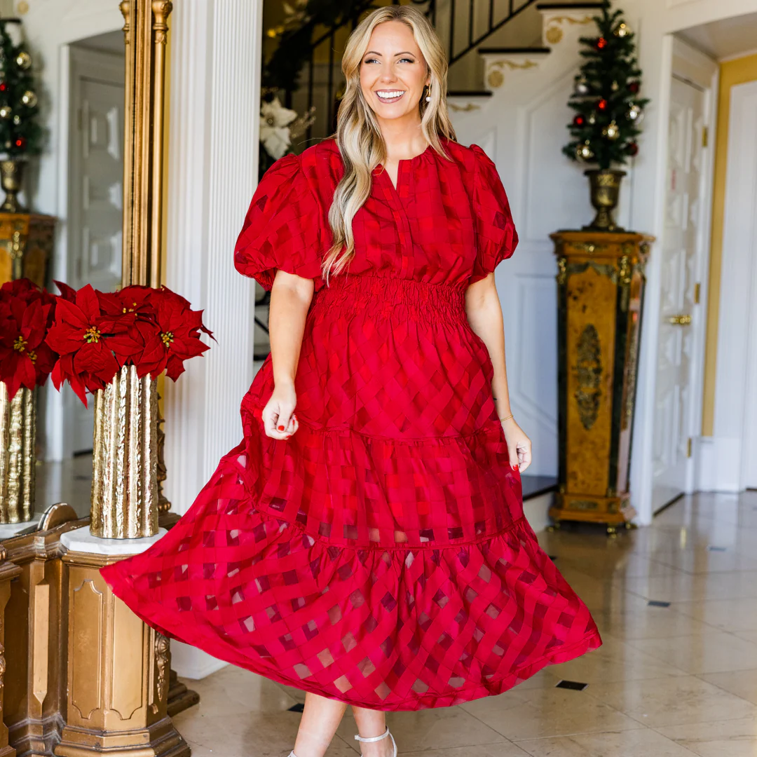 Just Because Dress, Bordeaux - Giverhouse