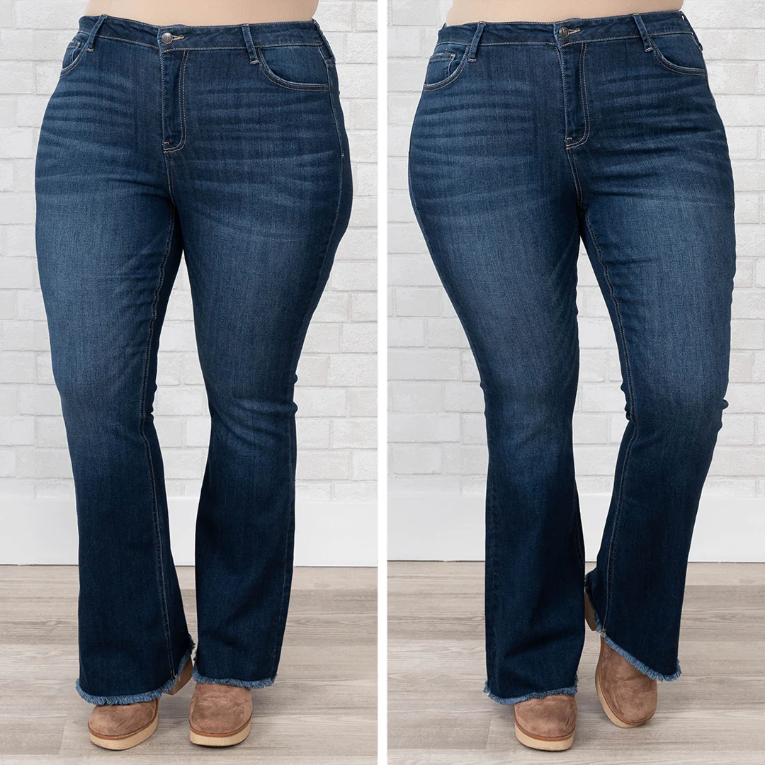 Crack Of Dawn Jeans, Dark Wash - Giverhouse